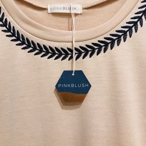 PinkBlush form fitting maternity dress